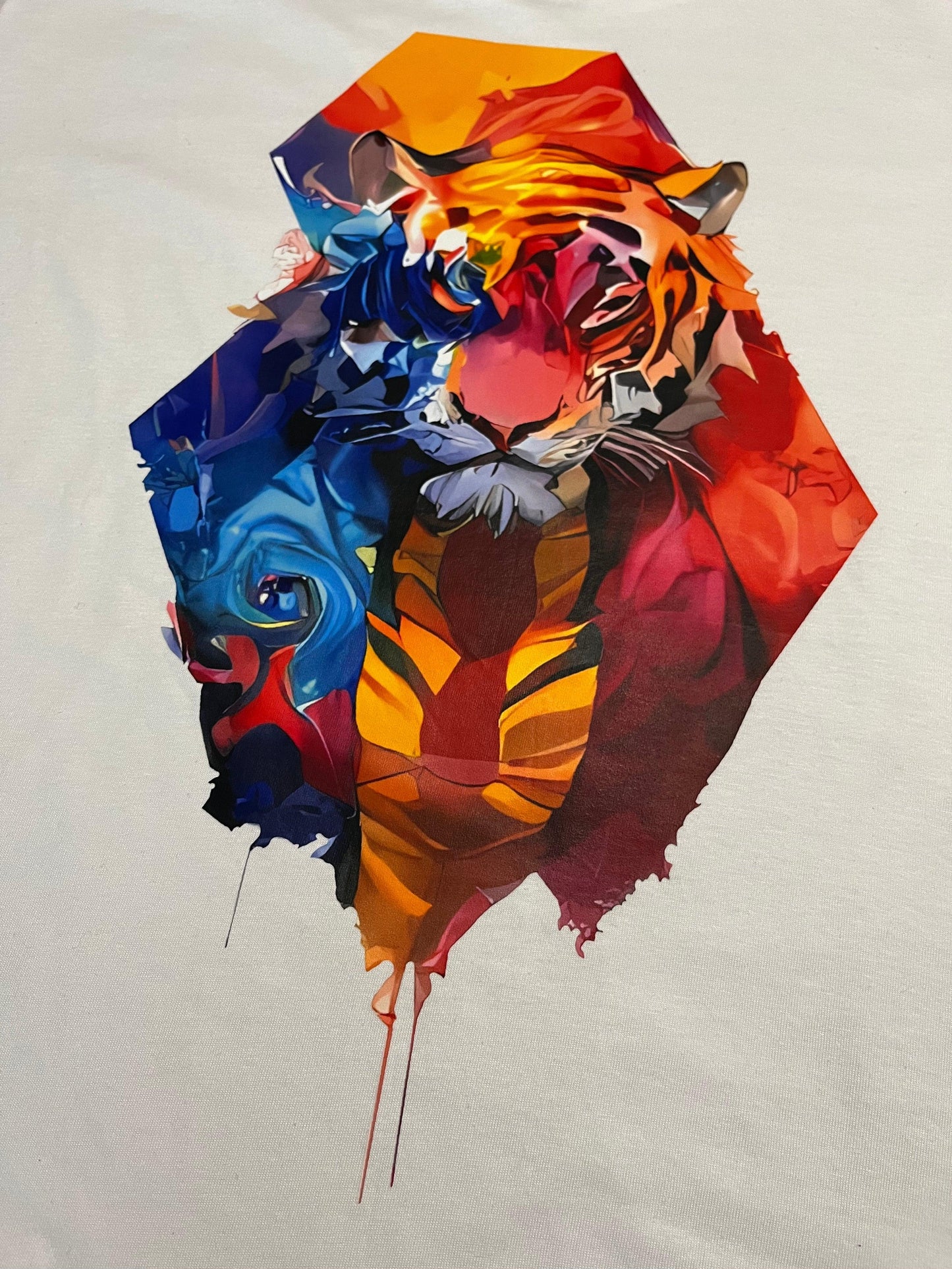 ANIMALS Tshirt : Tiger D - DRIISMA